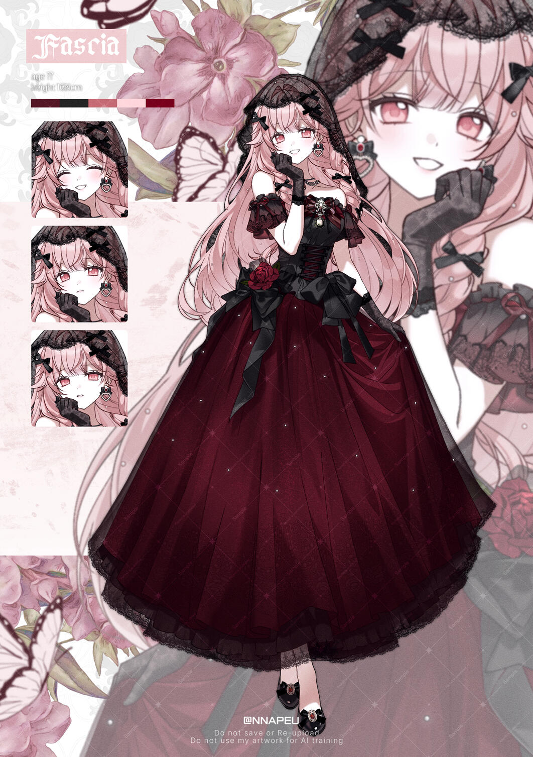 포트레이트 (+의상 디자인)